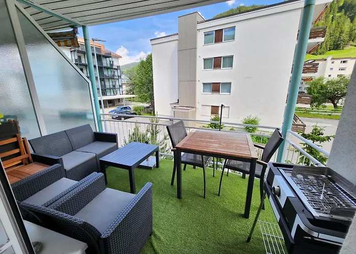 Fuer 5 Pers Neben Talstation Jakobshorn Skipiste Vollausgestattete Kueche * דאבוס